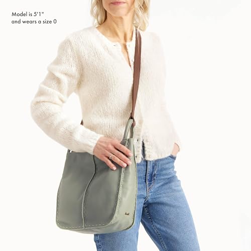 Image of The Sak Los Feliz Crossbody Purse - Women's Leather Handbag For Everyday & Travel - Cross Body With Adjustable Shoulder Strap
