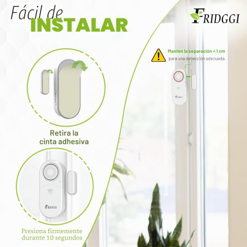 Miniatura 6 de Alarma 3 En 1: Alarma De Puerta Con Retardo Para Congelador, Hogar, Oficina, 0 5 10 30 60 Segundos, 2 5 Minutos, Recordatorio De Puerta Cerrada, 80 A 120 Db, Timbre De Puerta De Retardo De Tiempo