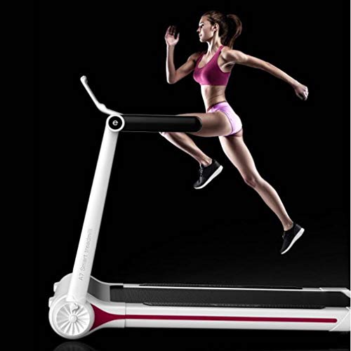Image of Treadmill for Home Gym 220 Lbs Weight Capacity Portable Exercise Machine Motorised Running Equipment with Pulley