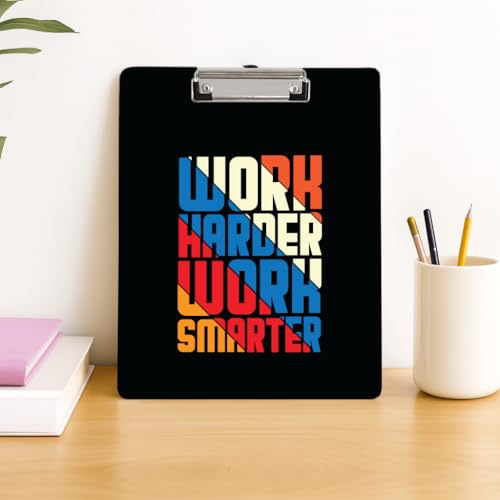 Image of Clipboard Drawing, Writing, Exam Board with Clip (Size - 24x36 cm) Sturdy, Lightweight for Office, School, College - QTS 2