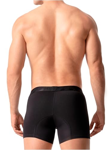 DIANE & GEORDI Mid-Cut Basic Boxer Briefs for Men | 3-Pack Breathable, Supportive & Ultra-Comfortable Cotton Underwear3