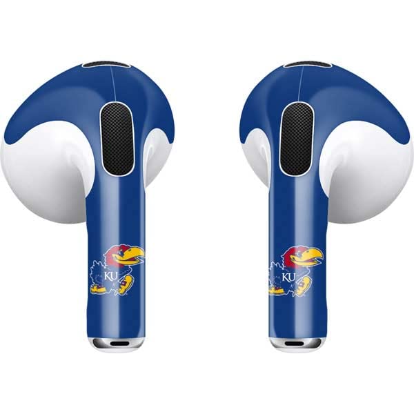 Skinit Decal MP3 Player Skin Compatible with iPod Classic (6th Gen) 80GB - Officially Licensed College Jayhawks KU Design