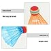 BIUDECO Colorful Badminton Shuttlecocks 3.35 Inch Lightweight Balls for Kids Indoor Outdoor Sports Activities Rainbow Birdie Balls