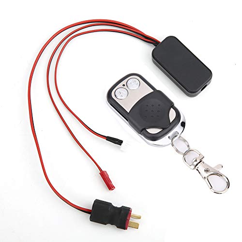 Tbest RC Winch Controller, Wireless Winch Controller Accesorio de Control Remoto para SCX10 D90 D110...