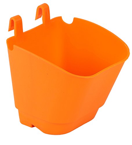 CAPPL Plastic Vertical Garden - Wall Hanging Pot (12.5 cm, 25 Pots, Orange) (B01EOWRA0M) Amazon Price History, Amazon Price Tracker