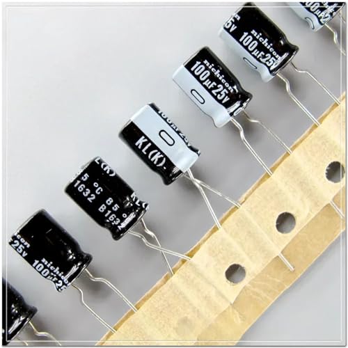 Condensateur électrolytique 25V 100uF pour vos circuits électroniques