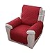 Pokrowiec Na Fotel, Antypoślizgowe Elastyczna Narzuta Na Sofę 1 Sztuka Pokrowiec Na Fotel Relax Szerokość Siedziska do 22 Cali Pokrowiec Na Sofę z Paskami do Salonu -czerwony