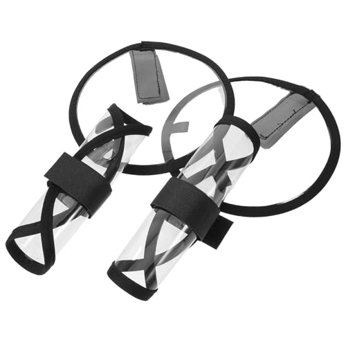 BESPORTBLE Fundas Protectoras para Señuelos de Pesca 4 Piezas Cubiertas Redondas de PVC Transparentes Envolturas para Anzuelos Accesorio Esencial para Almacenamiento y Transporte Seguro