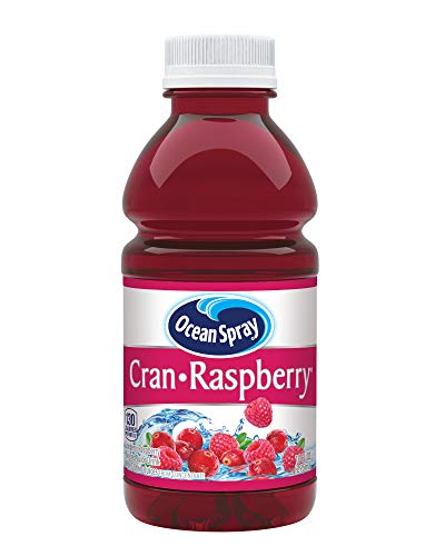 Image of Ocean Spray Cran-Raspberry Cranberry Raspberry Juice Drinks, 10 Fl Oz Bottles, 6 Count (Pack of 4)