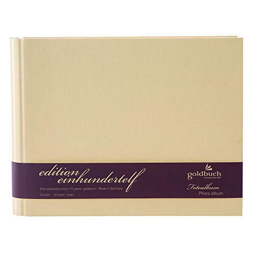 Preisvergleich Produktbild Fotobuch edition 111 beige Fotobuch mit verdeckter Spirale