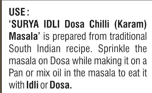 Image of HF, SURYA 500gm IDLI | DOSA KARAM PODI