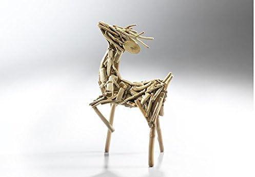 decoration, man of private means made of driftwood (small)