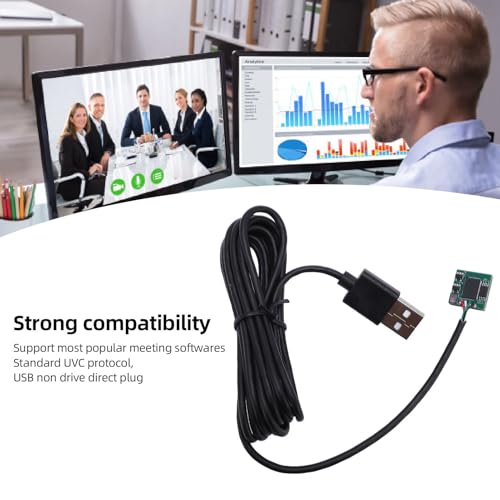 Module de caméra USB 12 MP Autofocus avec micro pour PC