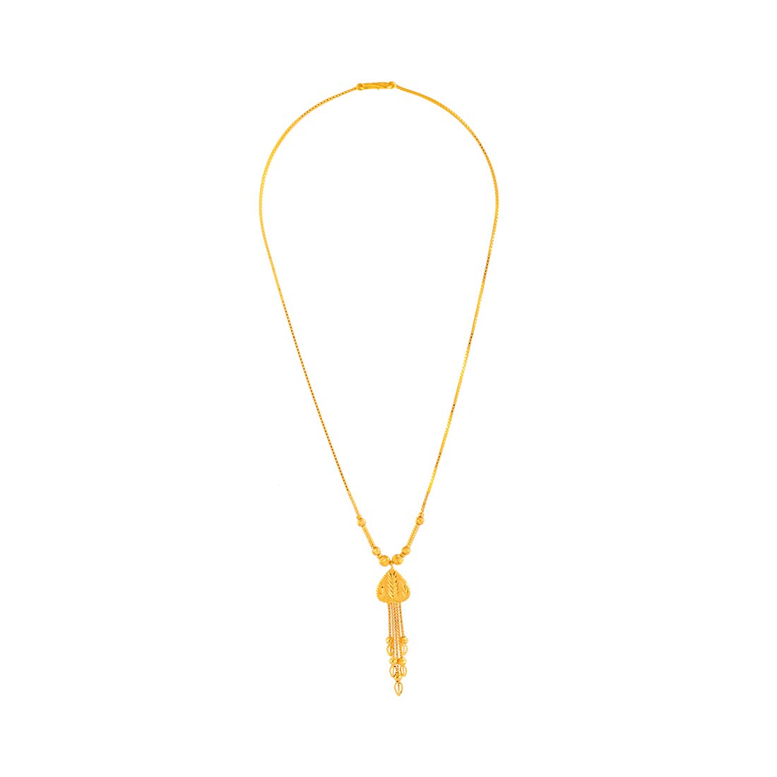 22k (916) Yellow Gold Necklace for Women