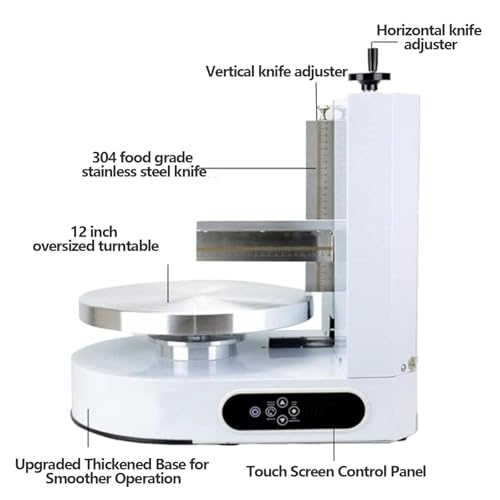 Automatische Kuchenglasur-Maschine – Creme-Dekorationsstreuer und Glättungswerkzeug für Kuchen – ideal für Konditoreien und Häuser