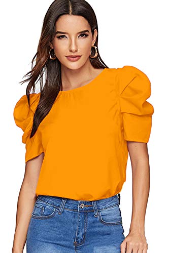 Image of Aahwan Women's & Girls' Solid Regular Fit Top (Kv-131)