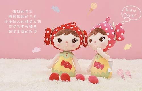 Boneca Metoo Jimbao Candy Balinha Vermelha