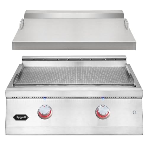 Hygrill 30-Inch Built-In Natural Gas Griddle