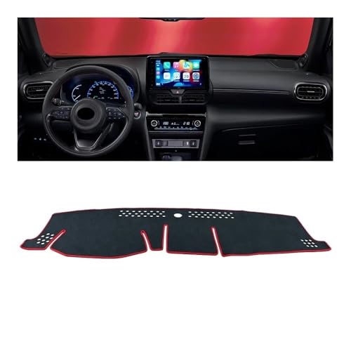 ԗp_bV{[h}bg Ԃ̃_bV{[hJo[_bV}bgTVF[h~߃pbhɓKp^XNX XP210 2020 2021 2022 2023 2024(LHD Black Red)