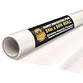 Dura-Gold Carpet Protection Film, 24-inch x 50' Roll - Clear Self Adhesive Temporary Carpet Protective Covering Tape - Protect Against Foot Traffic, Paint Spills, Dust, Construction Debris, Moving