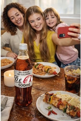 Dieta 24 x 500 ml Butelki Najlepiej spożyć przed 23 stycznia 2026 r. Niskokaloryczny napój bez cukru typu cola w opakowaniu zbiorczym Idealny na imprezę walentynkową
