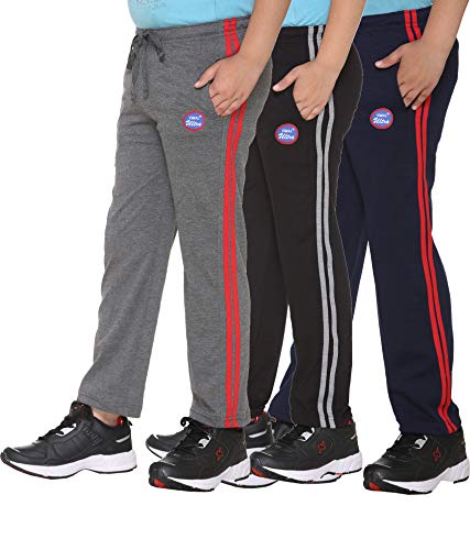 Image of Mack Jonney Boy's Regular Fit Trackpants (Pack of 3)