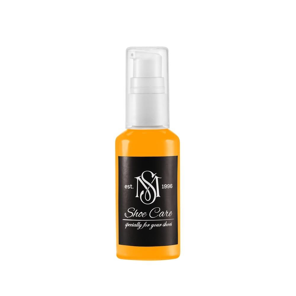 Baume pour cuir orange souliers et maroquinerie éclat ravivé