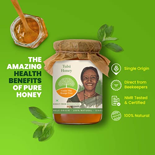 Image of UNDER THE MANGO TREE UTMT Healthy Honey combo | Tulsi, Jamun and Eucalyptus Honey Combo | Single Flora | Unprocessed Raw honey | 100% Natural | Single Origin