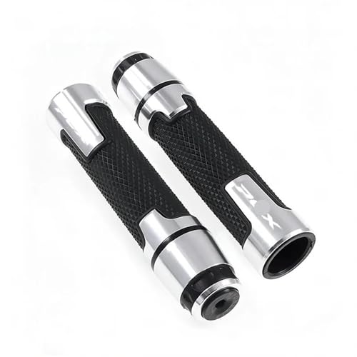 Poignées guidon moto 22mm en caoutchouc et alu pour PCX 125 150