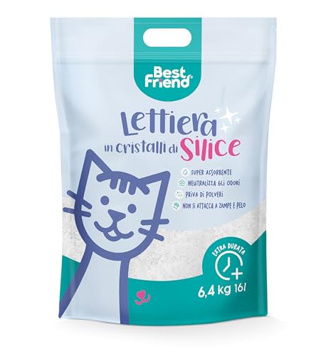 Best Friend - Lettiera per Gatti ai Cristalli di Silice