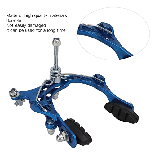 Alomejor Bike Brake Caliper Bike Rim Brake Front/Rear Brake Caliper for Motorcycle Mountain Bike(blue) - Image 4