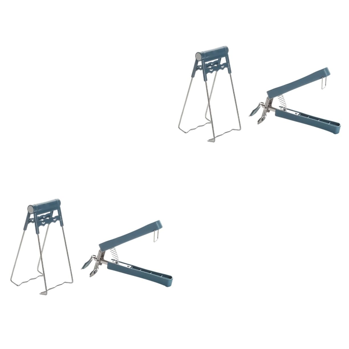 Alipis 4 Pz Acciaio Per Afferrare Pentole Calde Pinza Per Piatti Pinza Da Cucina Anti Caldo Pinza a Clip Per Ciotola Morsetto Per Piastra Calda Pinza Per Vasi Antiscottatura Clip Vegetale