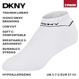 DKNY Skarpety damskie, białe, jeden rozmiar