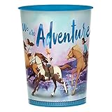 Spirit Riding Free Plastic Favor Cup - 16 oz. | Multicolor | 1 Pc.