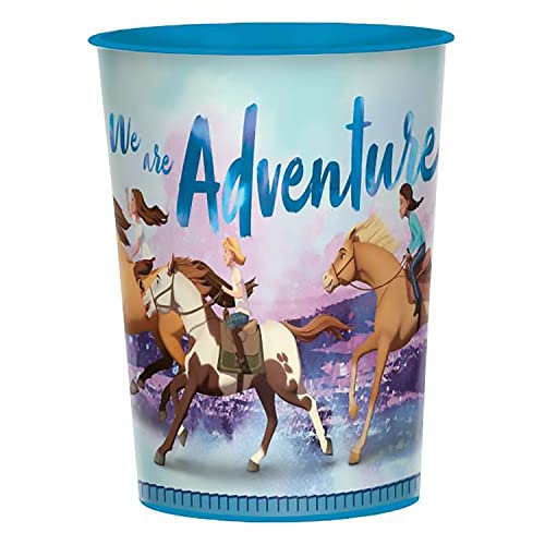Spirit Riding Free Plastic Favor Cup - 16 oz. | Multicolor | 1 Pc.