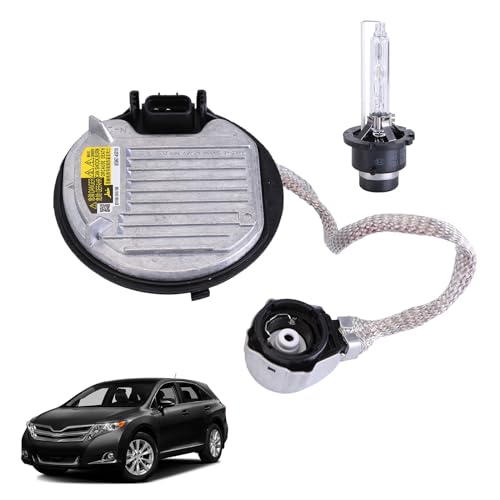 PHEZEN Xenon HID Headlight Ballast control unit with D4S Bulb Compatible with 2012-2015 Lexu*s LX570 RX350 IS250 IS350 & 2011-2015 Toyot*a Avalon Prius Avensis,replaces85967-45010 85967-08020