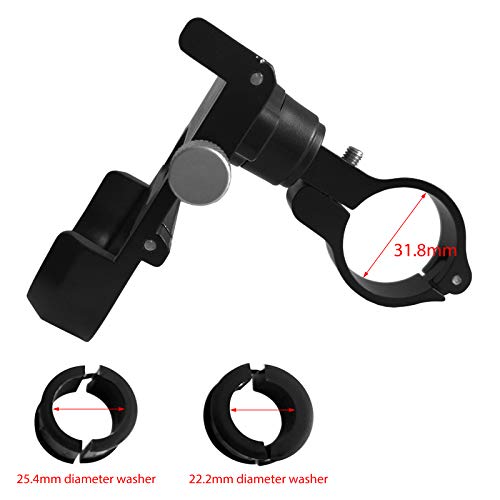 Leeofty Suporte para telefone de bicicleta em liga de alumínio para bicicleta Suporte universal para