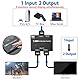 HDMI Switch 2.1 8K Splitter Bi-Directional 8K@60Hz 4K@120Hz Converter 48Gbps High Speed Transmission Splitter for Xbox PS4/5 Monitors
