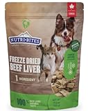Generic Nutribites Freeze Dried Beef Liver Treats for Cats and Dogs 17.6 Ounce