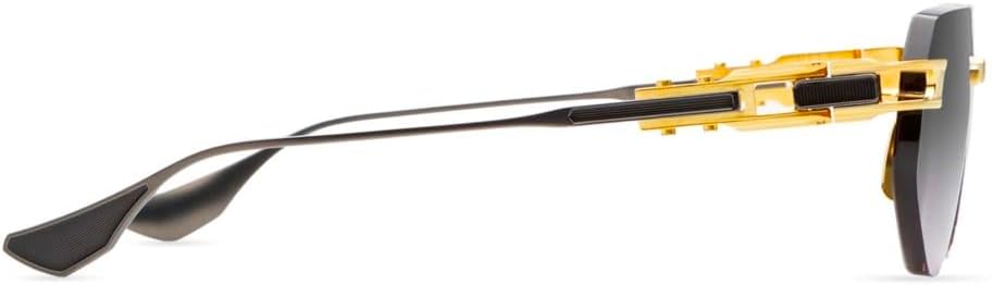 Dita GRAND-IMPERYN DT DTS164 A-01 Yellow Gold/Black Iron Metal Rimless Sunglasses Grey Gradient Lens, 56-17-137 - Image 3
