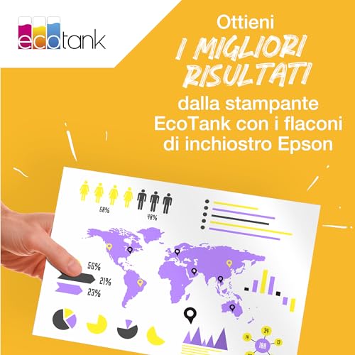 Epson Bouteille d'encre authentique noire EcoTank 113, 127 ml