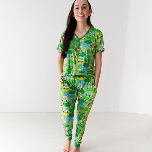 Image of Little Sleepies Women's Pajama Bottoms, Jogger-Style Comfy PJ Pants, Viscose from Bamboo Pajamas, Family Matching Outfits