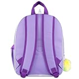 Harry Bear Plecak Jednorożec | Plecak Tęcza | Plecak Dziewczęcy Z Pomponem | Plecaki Szkolne | One Size Fioletowy