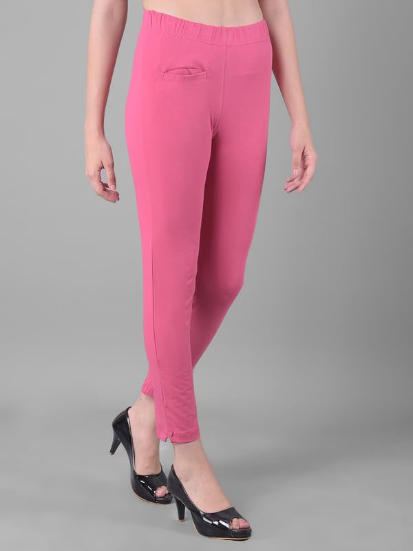 Image of Comfort Lady Women Cotton Blend Regular Fit for Casual,Formal and Daily Use Kurti Pants with Front Pocket
