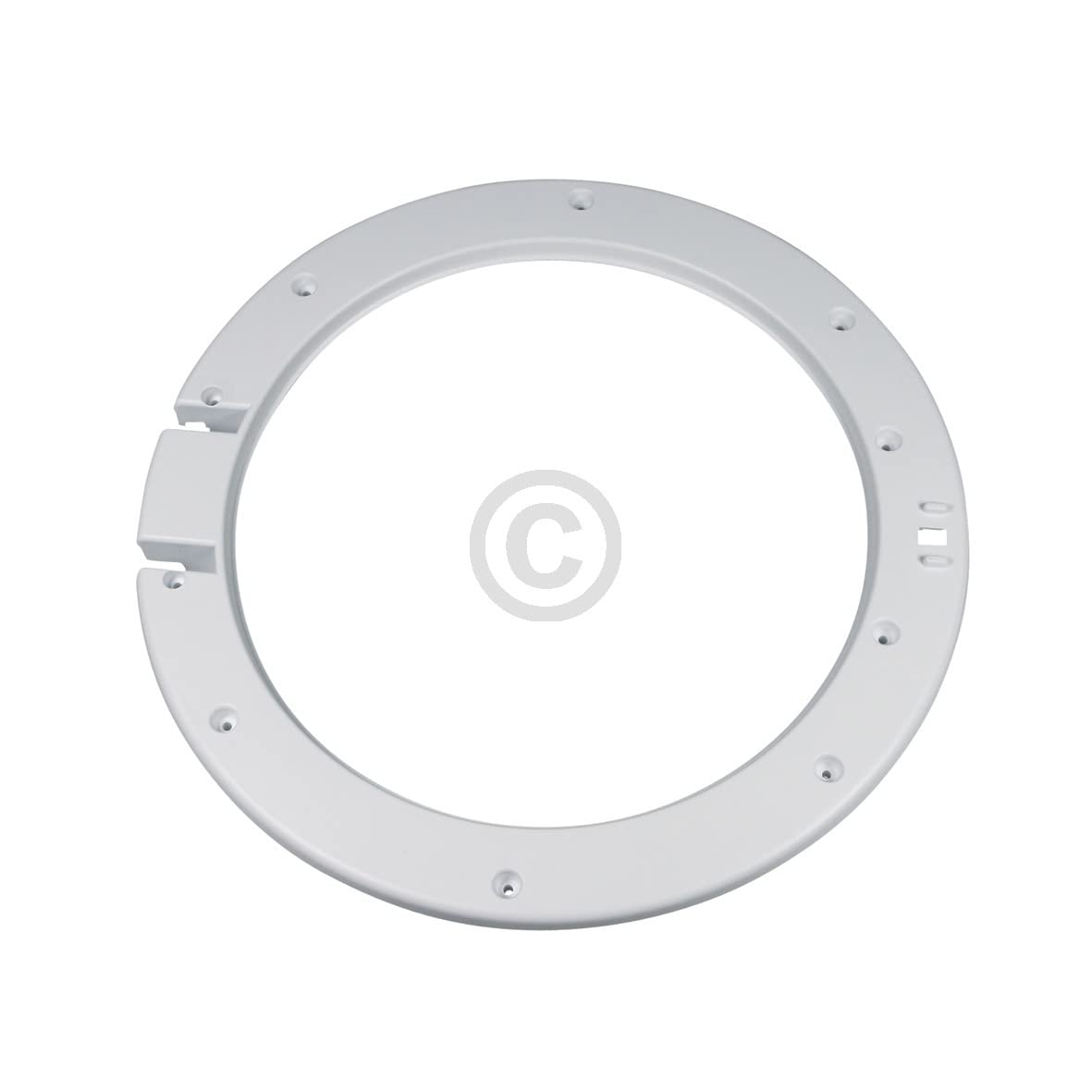 Anillo de puerta interior compatible con Bosch 11007327 original blanco para lavadora