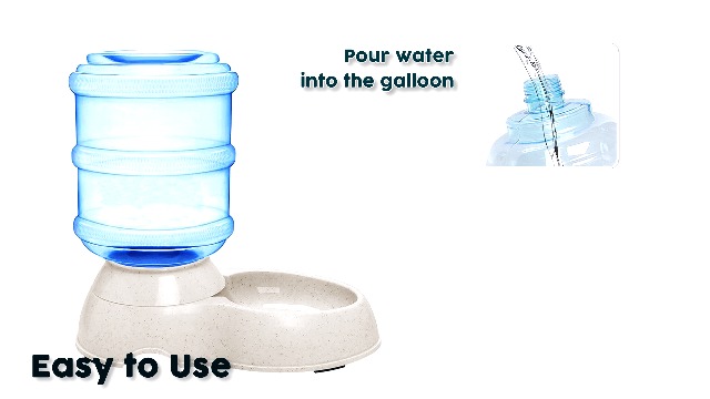 Zone Tech Automatic Pet Feeder and Waterer Dispenser - Premium Quality Durable Self-Dispensing Gravity Pet, Dog, Cat… - Image 7