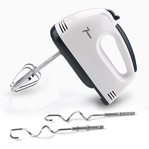 SDMH Electric Egg Beater, 7 Speed Gear, Home Hand Blender, Baking Tools, Durable and Easy to Clean