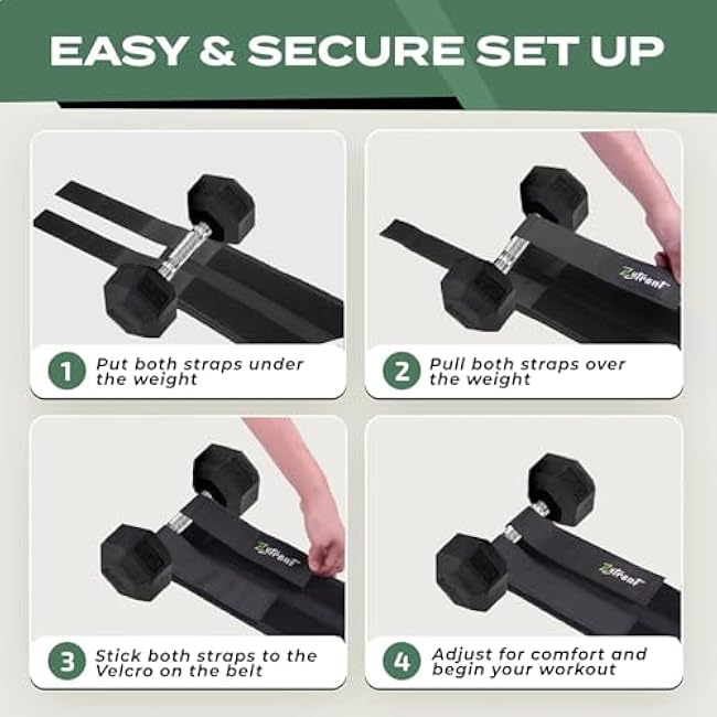 Hip Thrust Barbell Pad Belt for Gym, Fitness Booty Support Cushion for Squats and Pilates