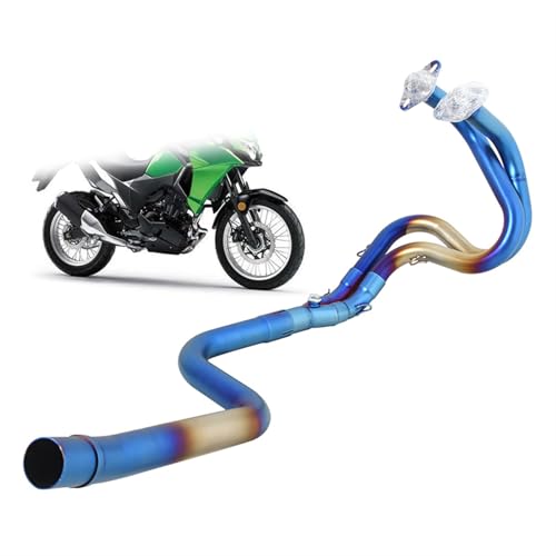 Escape Slip On y Tubo Enlace Delantero para Kawasaki Versys X 250 300 2017-2023