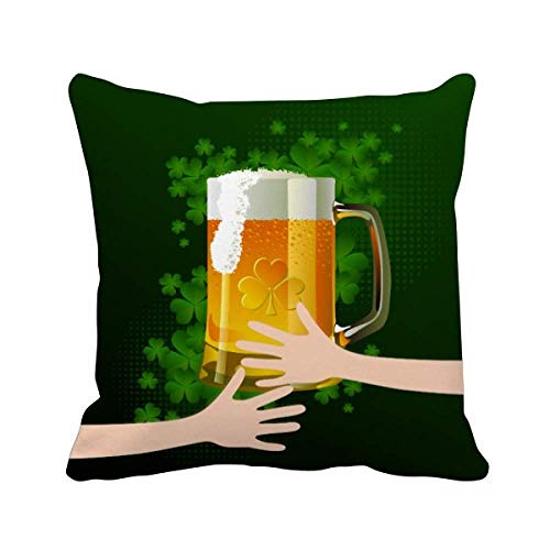 Coussin Saint-Patrick Irlande : housse lavable pour protéger et décorer votre canapé - 2